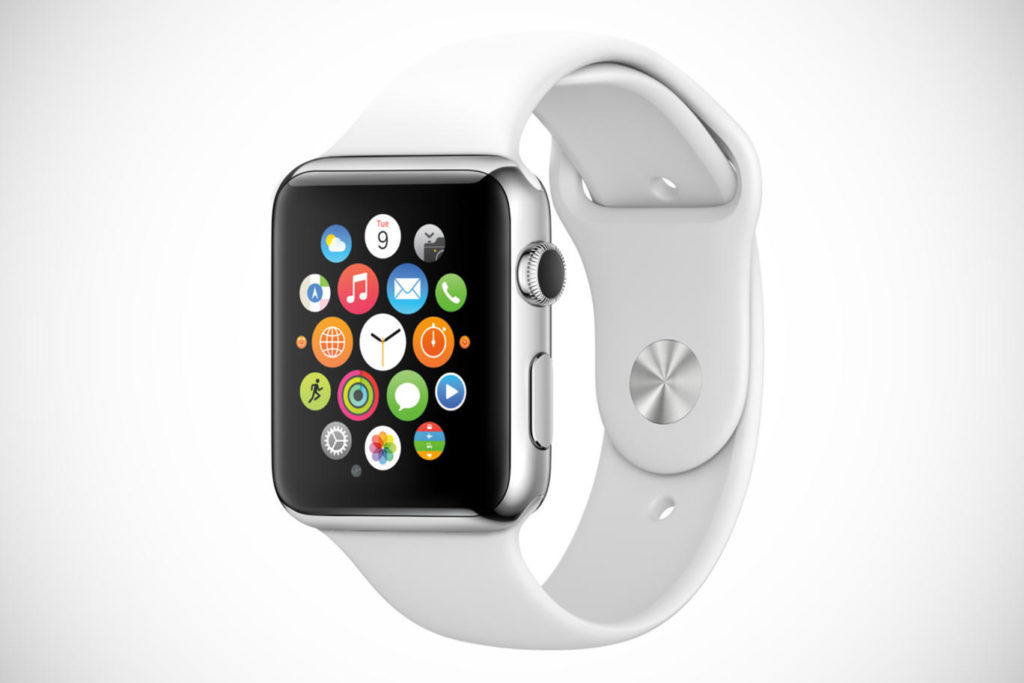 Watch with apple icons