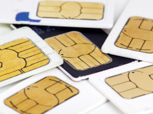 Many mobile sim cards