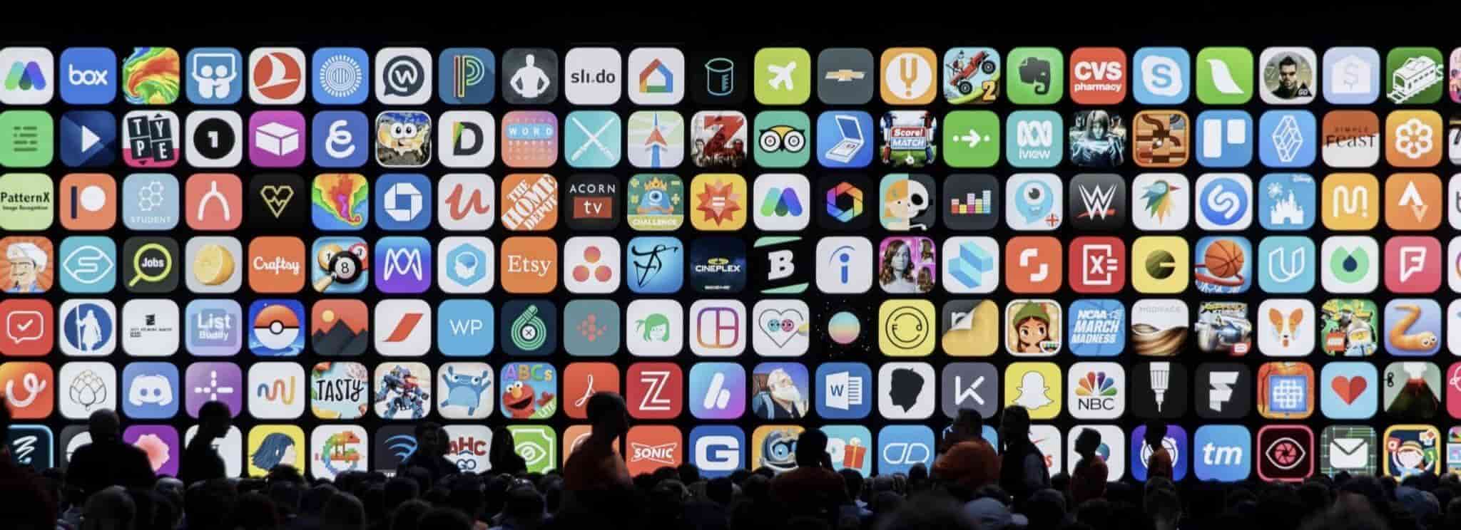 iOS app store icons